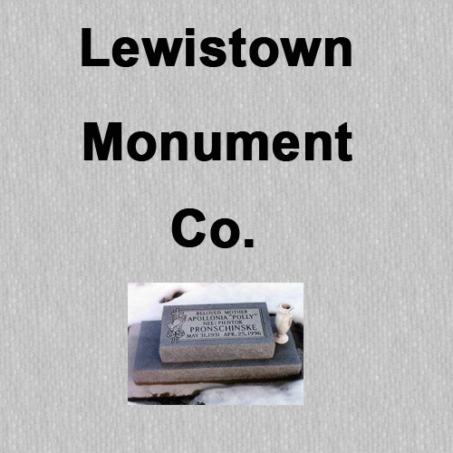 Lewistown Monument Company - Two Piece Monument
